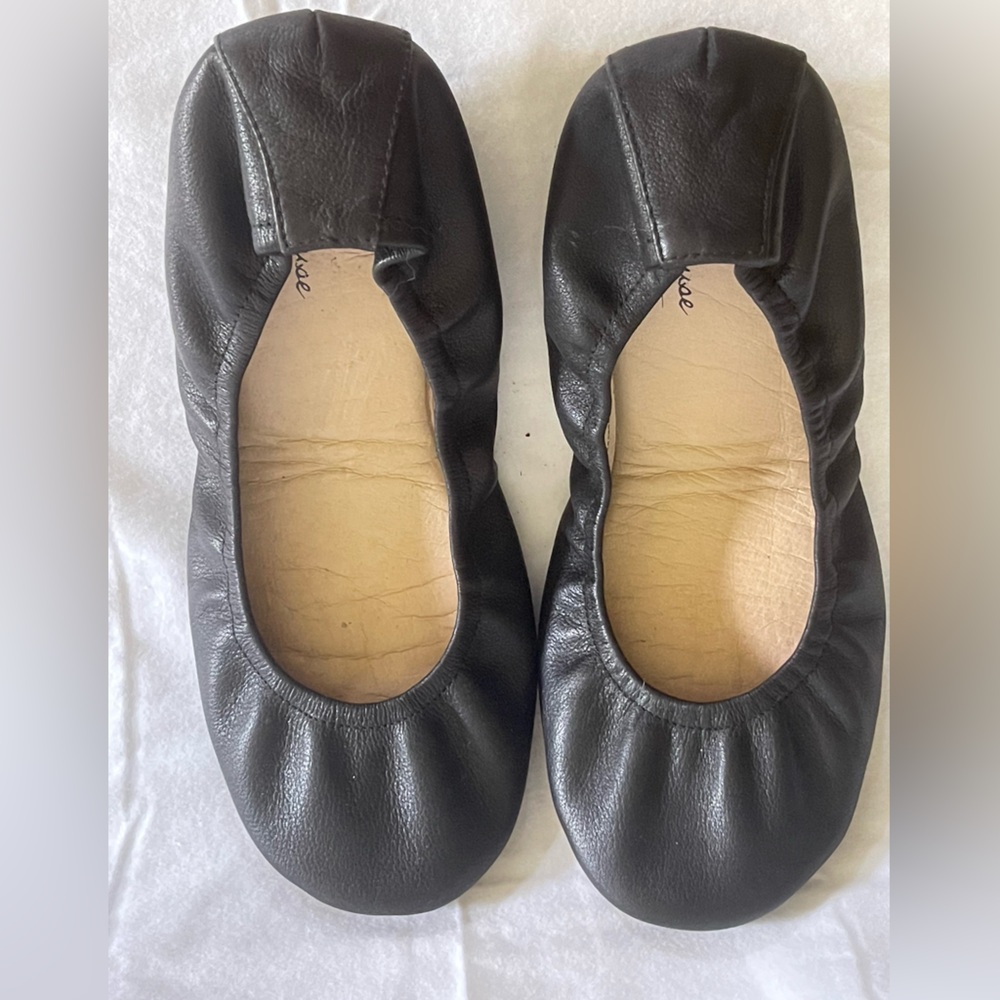 Black The Storehouse Flats Size 9 Like New!